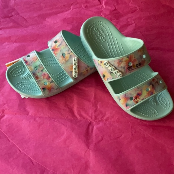 😴💐 CROCS CLASSIC DREAM SANDALS 💐😴 NWT 😴💐 - Picture 9 of 16